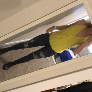 Sexy yellow tank